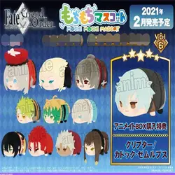 Anime Fate Grand Order Stuffed Mini Doll Plush Dolls Gilgamesh Merlin Ritsuka Fujimaru Enkidu Mochi Mascot Vol.6 Toy Child Gifts