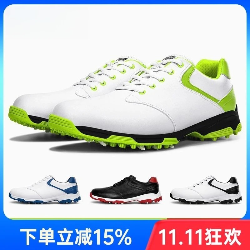 

Профессиональная обувь для гольфа, мужская нескользящая спортивная обувь, мужская удобная износостойкая тренировочная обувь для гольфа, прогулочная обувь хорошего качества