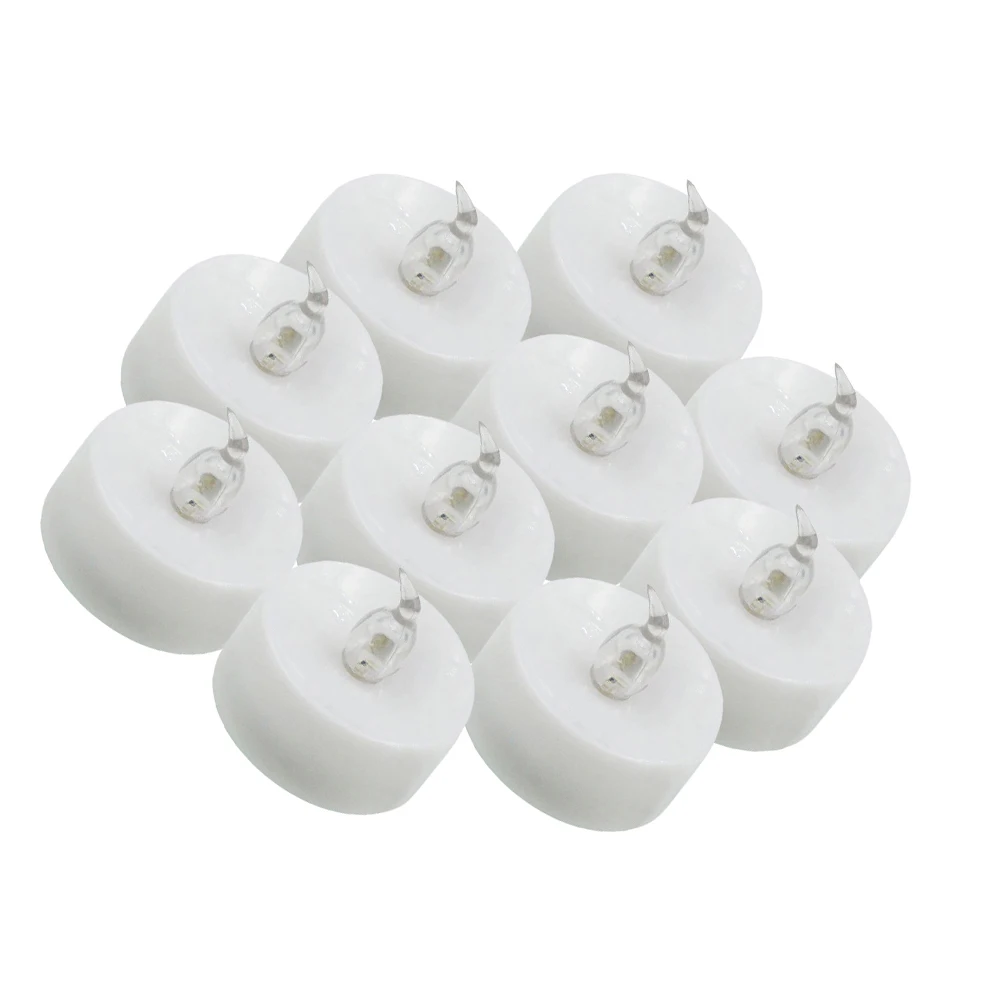 

36Pcs Electronic LED Lights Flickering Flameless Tea Lights Energy Saving Decorative for Events Weddings Parties