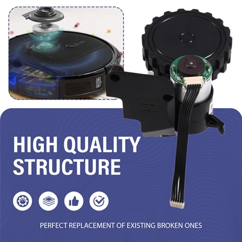 

B58B-Wheel Motor Kit For Eufy Robovac R500/15C/G10/25C/30C/35C/11S - Vacuum Cleaner Spare Parts