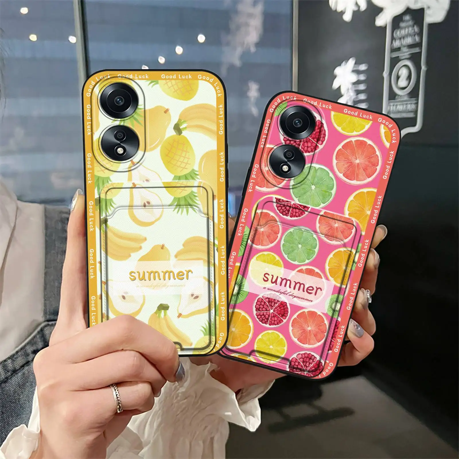 

Грязеотталкивающий чехол для телефона с героями мультфильмов для OPPO A58 4G, водонепроницаемый чехол для карт, защита от пыли, полная упаковка, прочный противоударный ТПУ