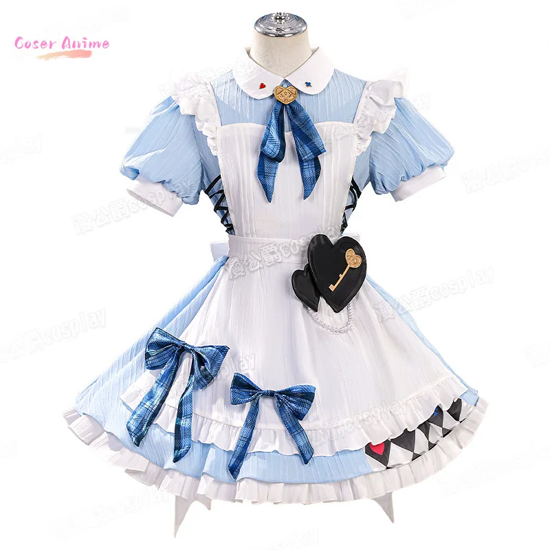 مجموعة كاملة من LoveLive μ's X GIGO ‌ ‌   زي الحفلة الموسيقية زي الخادمة للهالوين كرنفال حفلة عيد الميلاد لعب الأدوار