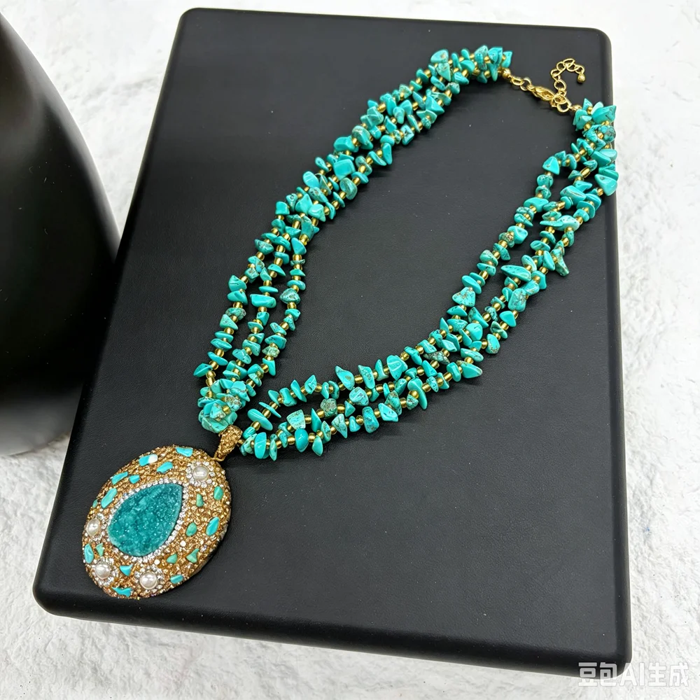 Ensemble de bijoux en pierre d - Turquoise Stone Ring avis et prix