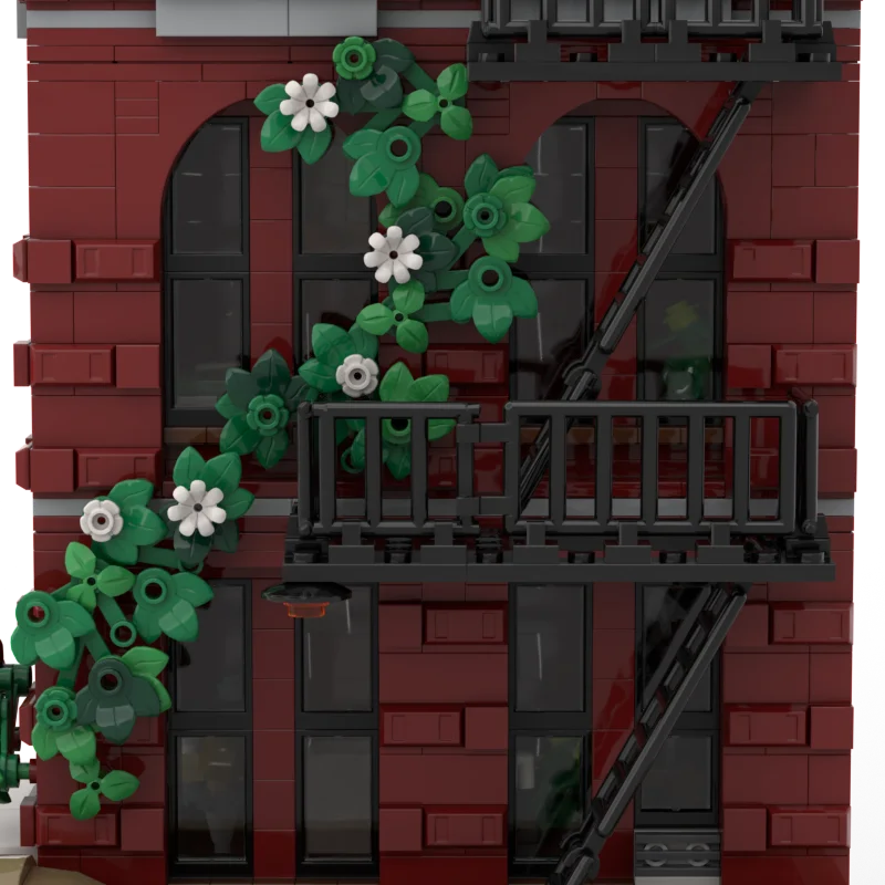 1584PCS Città di Vendita Caldo Street View Moc Modulare negozio di ceramica appartamento modello FAI DA TE idee creative Giocattolo per bambini Natale Regalo Blocco