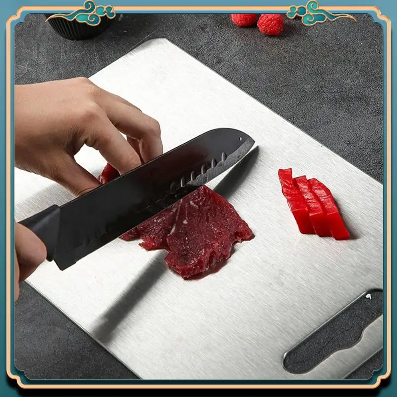

Latest Outdoor Camping Dining Board Portable Picnic Supplies For Home Kitchen Cooking Outdoor Hiking Backpacking Chop Block 20*3