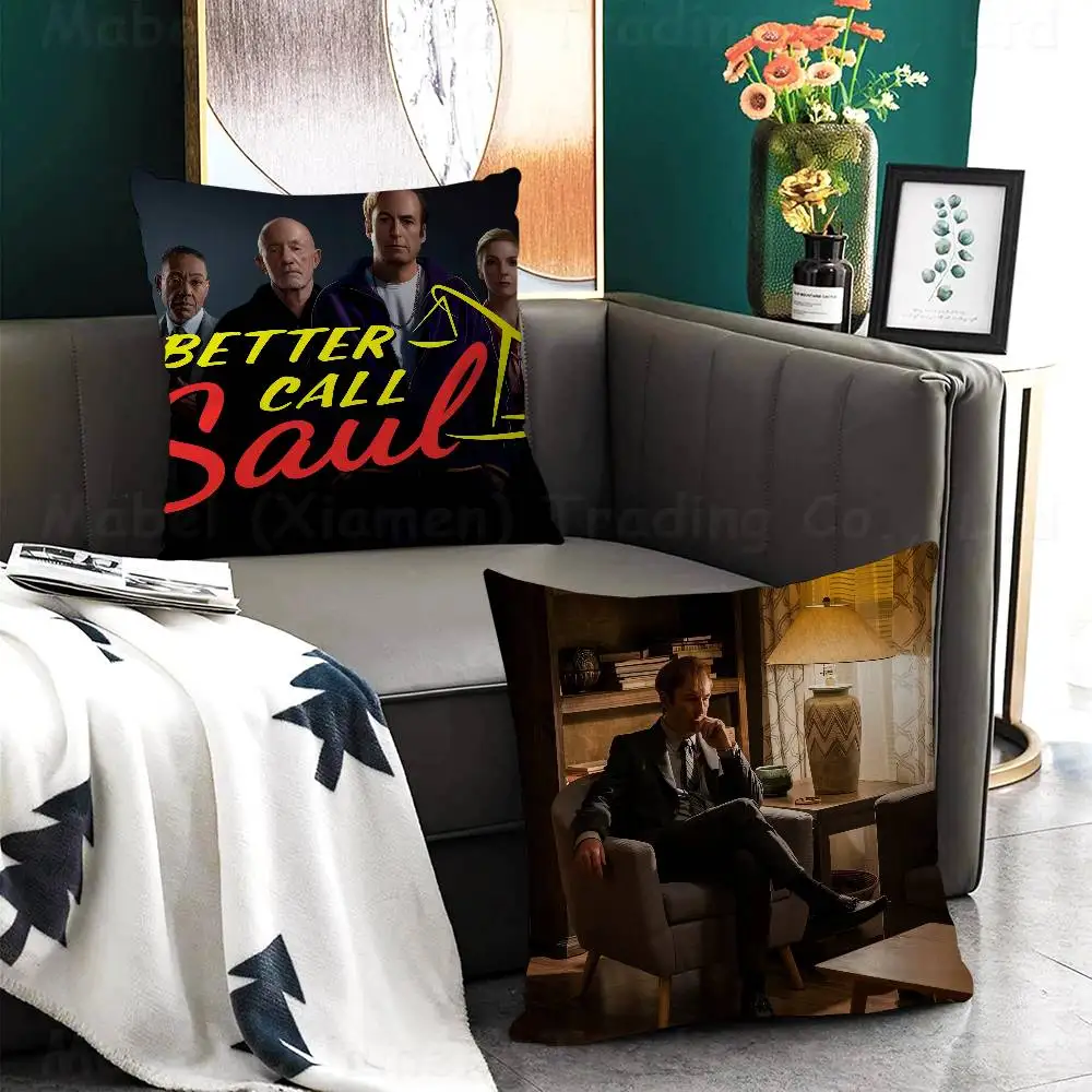 TV Drama Better Call Saul Cushion Cover Pillow Cover Decor Pillowcase Printed Cushion Case For Couch