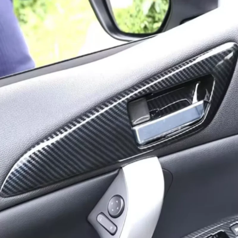LHDFor Mitsubishi Eclipse Cross 2018-2022 ABS Chrome Inner door bowl Inner door handle decoration frame anti-scratch car styling