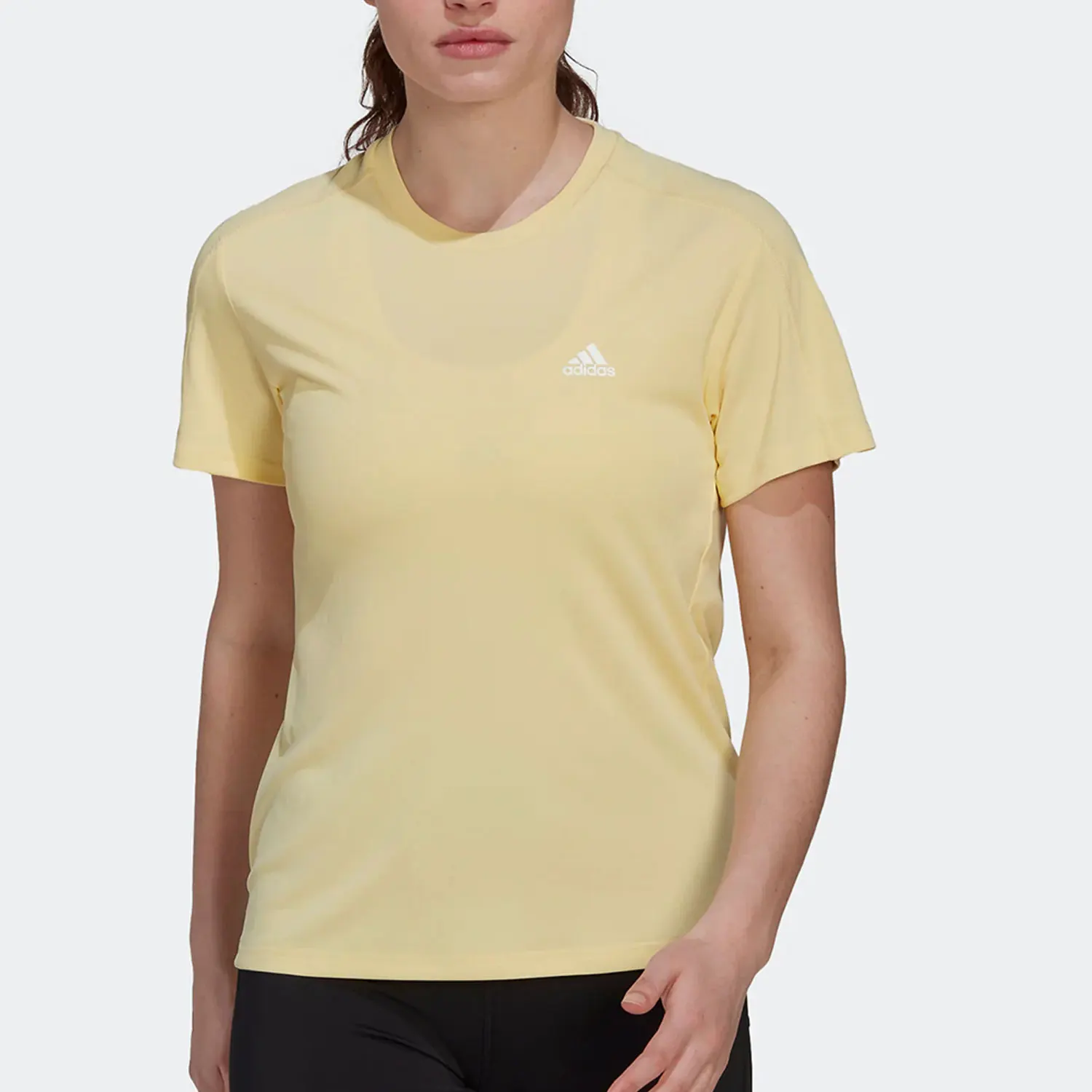 

adidas Originals New Women's Running Training Short-Sleeve T-Shirt HL1457
