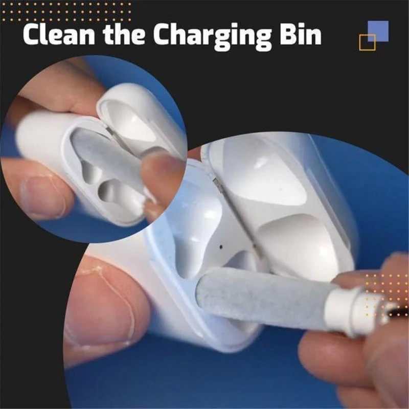 Cleaner Kit Earphones Cleaning Pen for Airpods Pro 3 2 1 Case Brush Headsets Cleaners Earbuds Cleaning Tools for Xiaomi Samsung