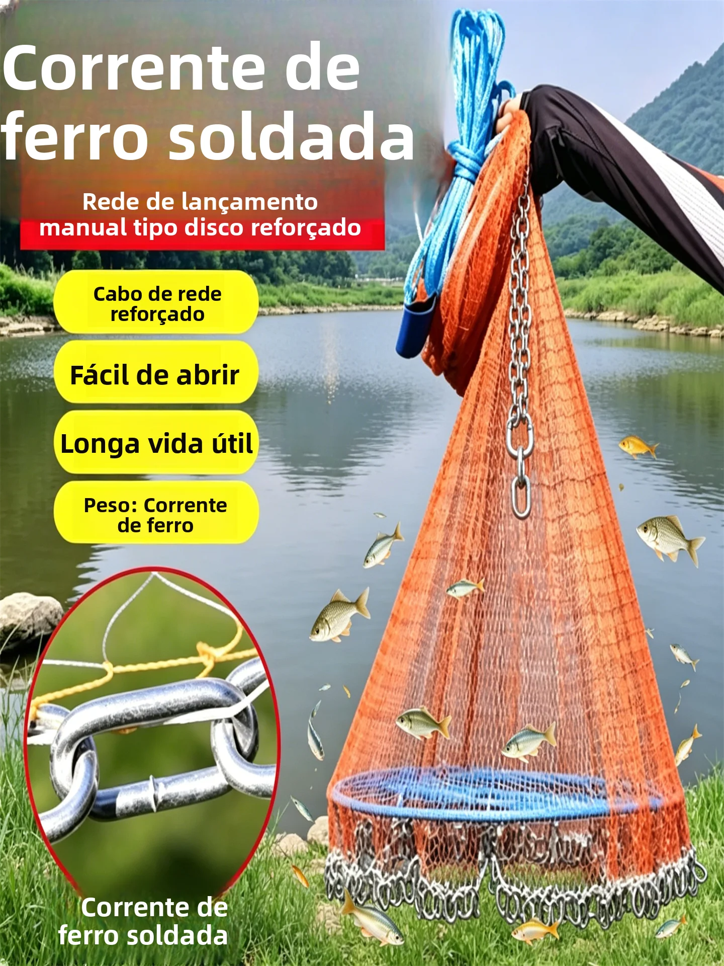 red-de-pesca-de-linea-engrosada-con-posicionamiento-automatico-bolsa-de-cadena-de-hierro-potente-malla-de-caballo-para-agu