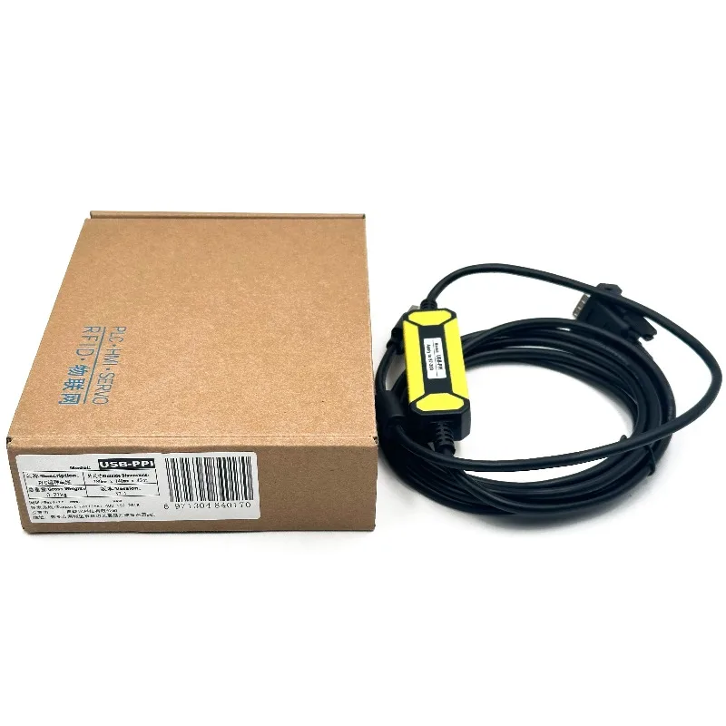 The Brand-new Original PLC Controller Is Compatible with the USB-PPI PLC Programming Cable Interface.