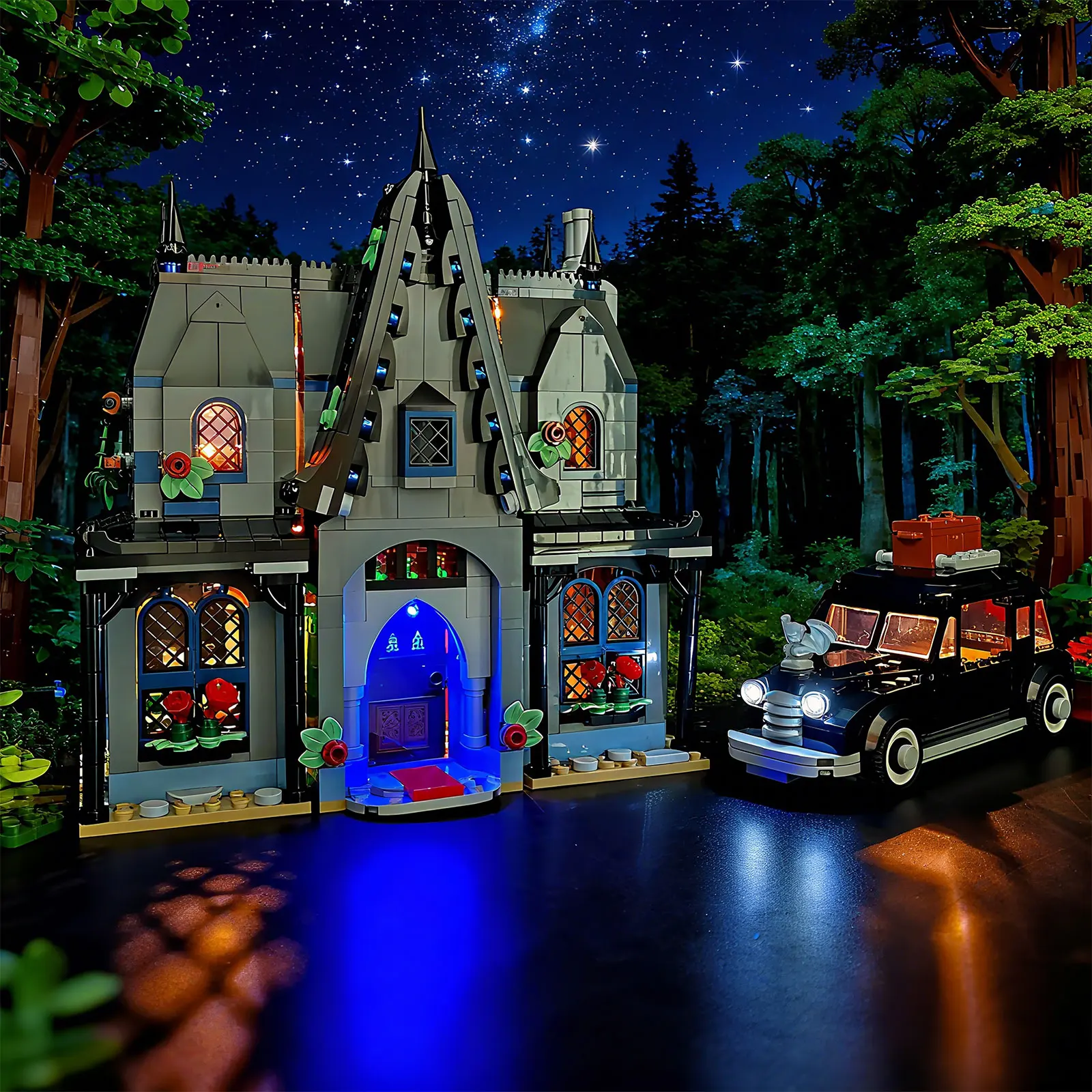 LYBMTWF Kit di illuminazione a LED compatibile con il modello Lego 76786 Manor (NON includere elementi costitutivi)