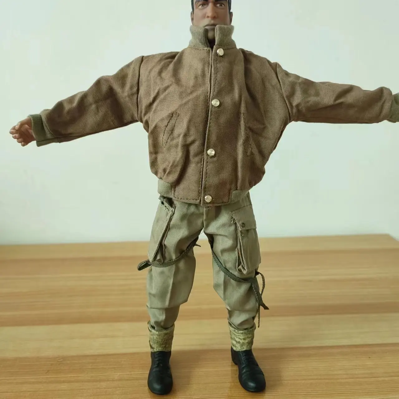 Segunda Guerra Mundial Militar Camisa e Calças Terno, Ranger Combat Botas, Escala 1:6, Roupas Soldado, Action Figure Acessórios, DIY, DML, Camisa, Calças, EUA