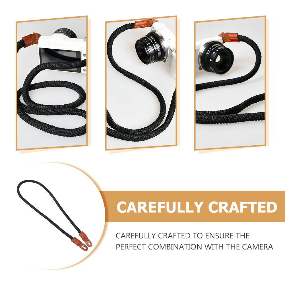 

2pcs Camera Strap Cotton Belt For Travel Neck Shoulder Durable Non-Slip Premium Material Vintage Style Comfortable Strong Camera