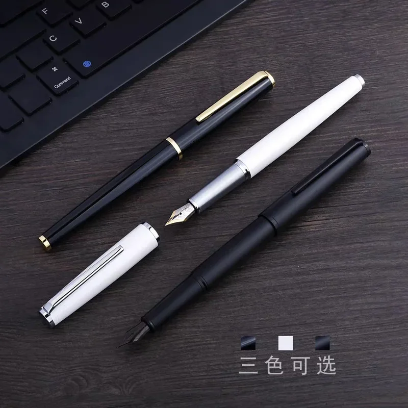 

2PCS Classic Business Office Signature Pen for Students to Practice Calligraphy with Inkbags Gift Pen