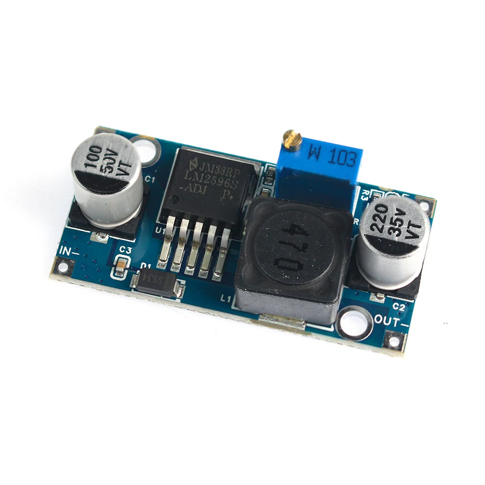 1/3/5pcs LM2596 LM2596S DC-DC Step-down Module Adjustable 3A Buck Converter Voltage Stabilized Power Supply Module
