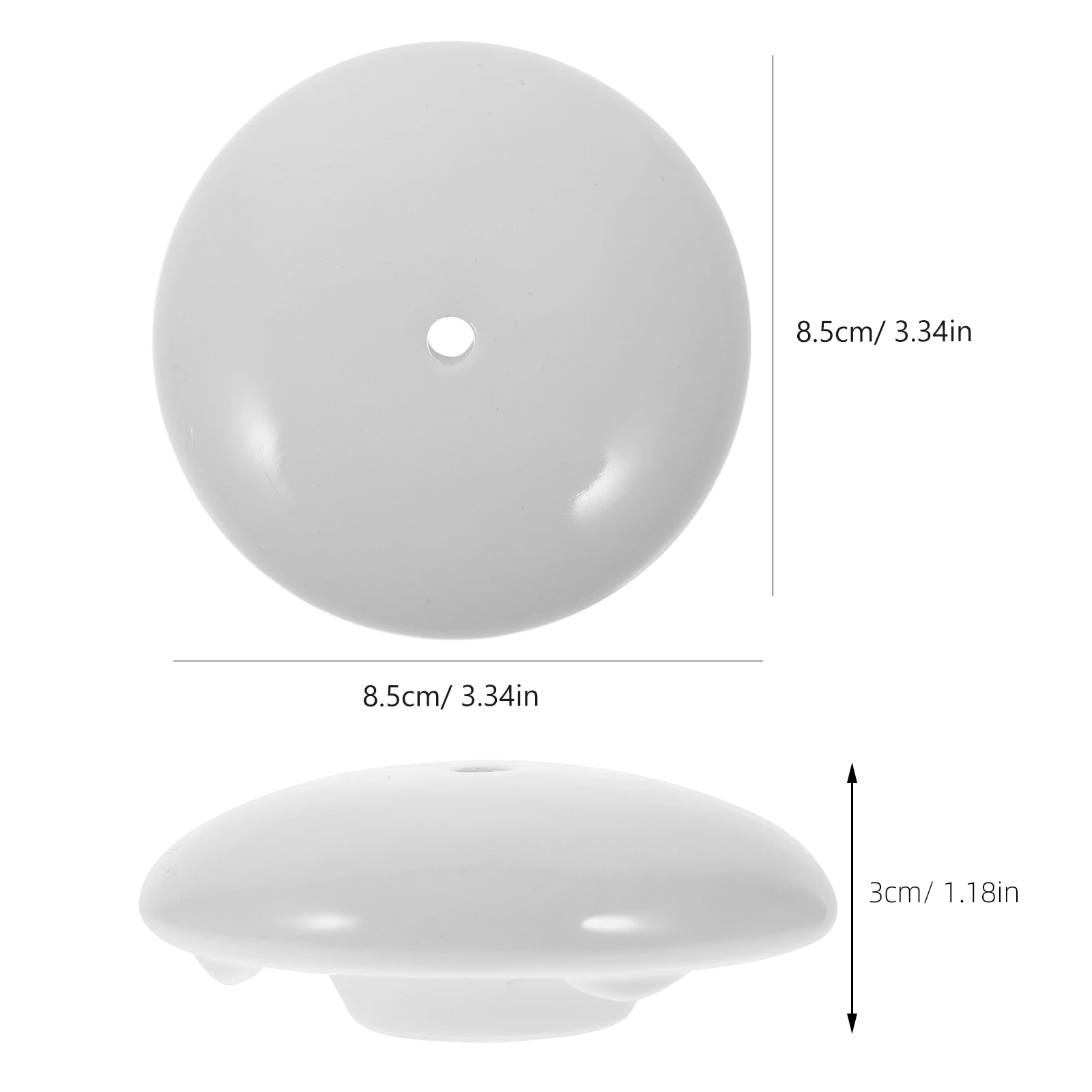 

Urinal Accessories Ceramic Drain Cover 8cm Single Hole Stopper Plug Filter Strainer Cap Prevent Splashing Minimize Odors Easy