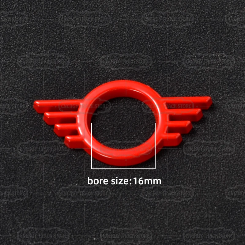 2pcs Car Sticker For Mini Cooper S JCW R58 R59 R50 R52 R53 F54 F55 F60 Logo Interior Decoration Emblem Door Pin Lift Lock Badge