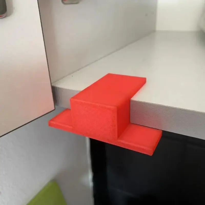2pcs Cabinet Door Installation Jig Woodworking Locator T-Type Corner Bracket Adjustable Clamping Tool For Floor Ceiling Cabinet