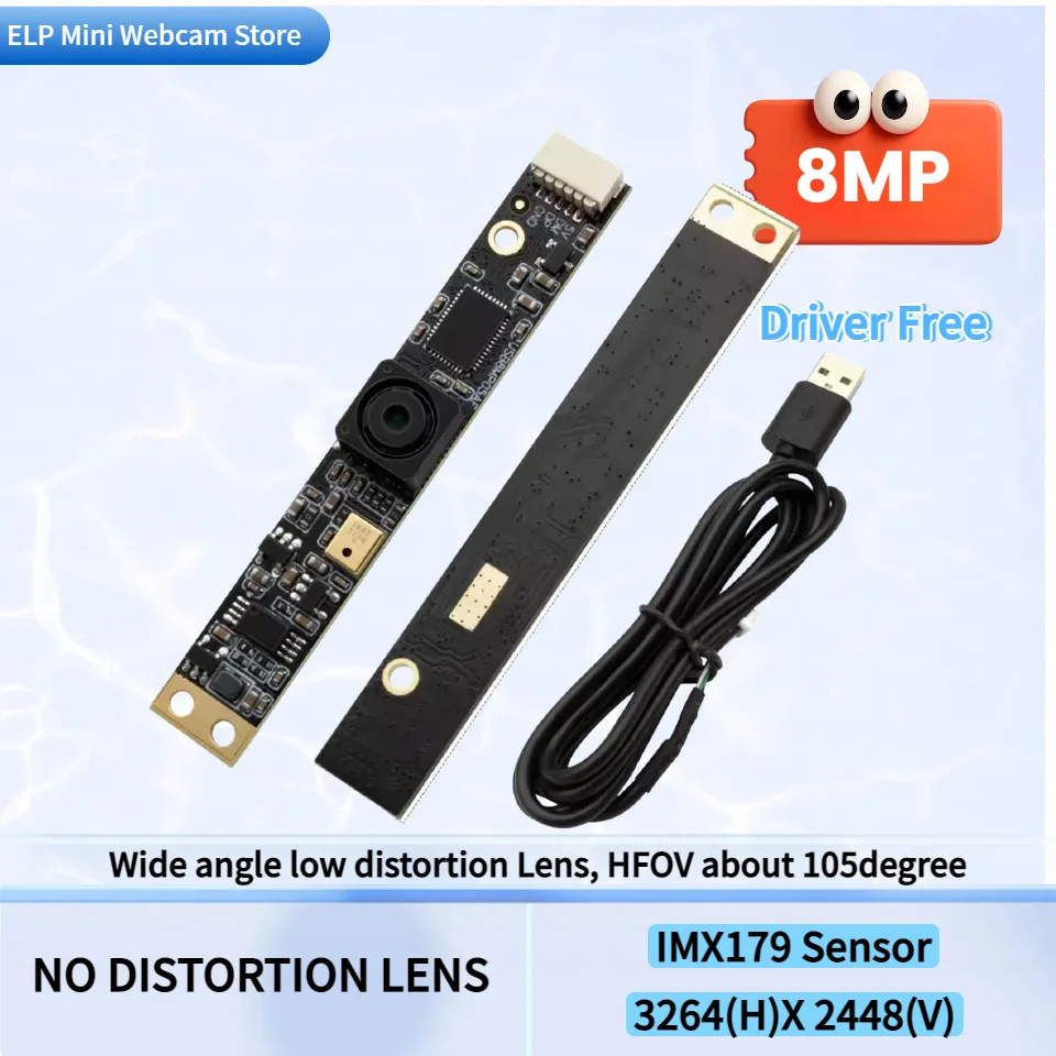 ELP High Quality 1080p 30fps Full Hd Plug And Play Computer Usb Web Camera Mini Webcam 4K For Pc Laptop With Microphone