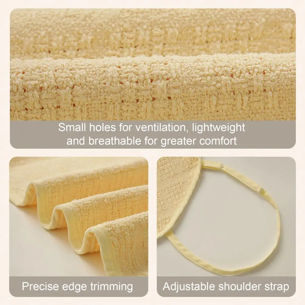Breathable Spa Robe for Skin Women’s Quick-dry Bath Wrap Towel with Adjustable Sling Strap Soft for Bathroom for Women