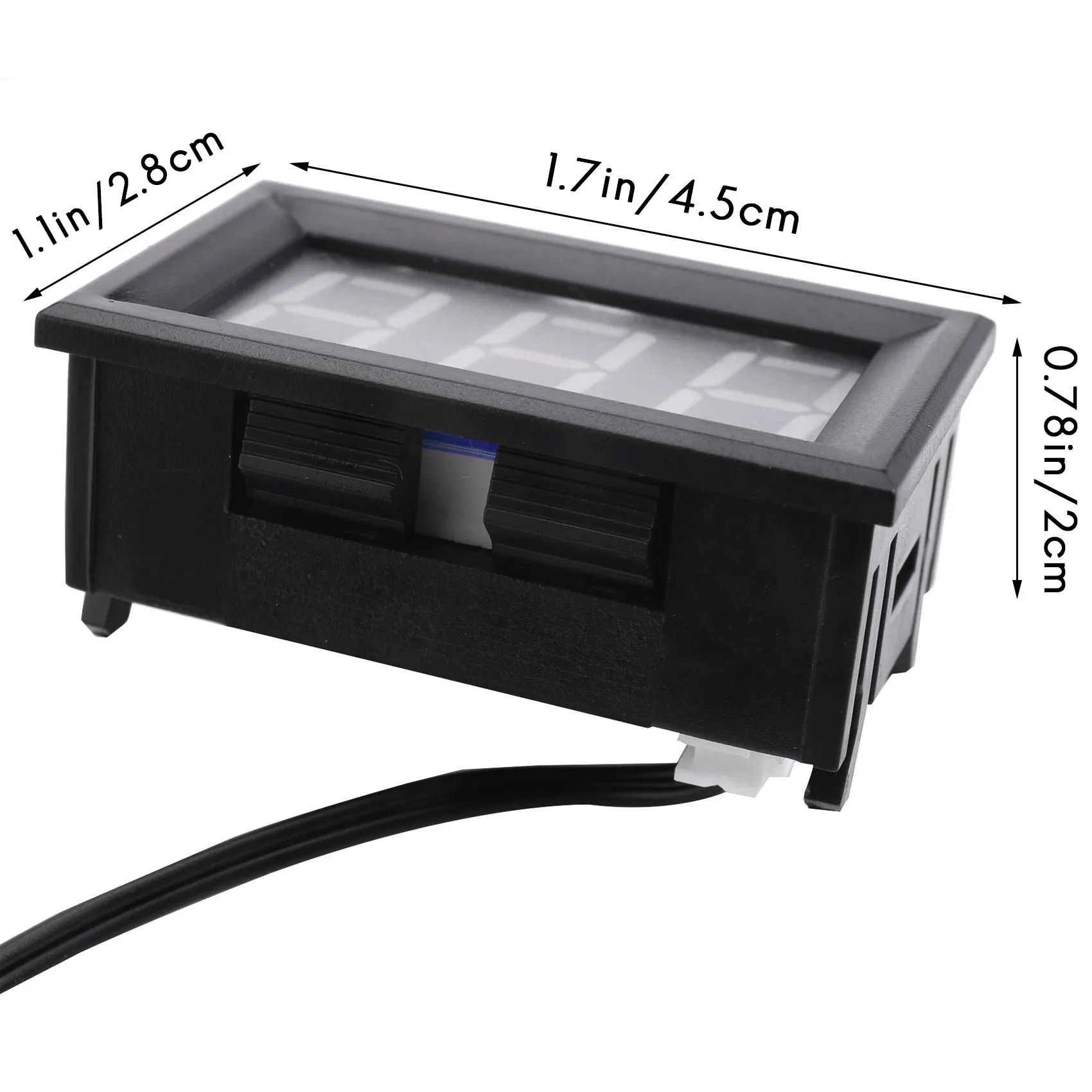 ABKB DC 5 - 12 V - 50 - 110 درجة مئوية ميزان الحرارة الرقمي كاشف درجة حرارة الثلاجة مع مسبار [عنصر متوازي