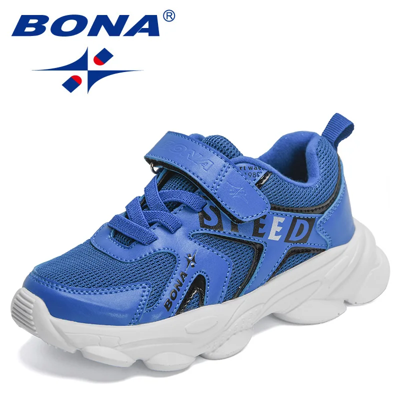 

BONA 2022 New Designers High Qualitty Sports Shoes For Girls Fashion Casual Running Sneakers Shoes Boys Walking Jogging Footwear