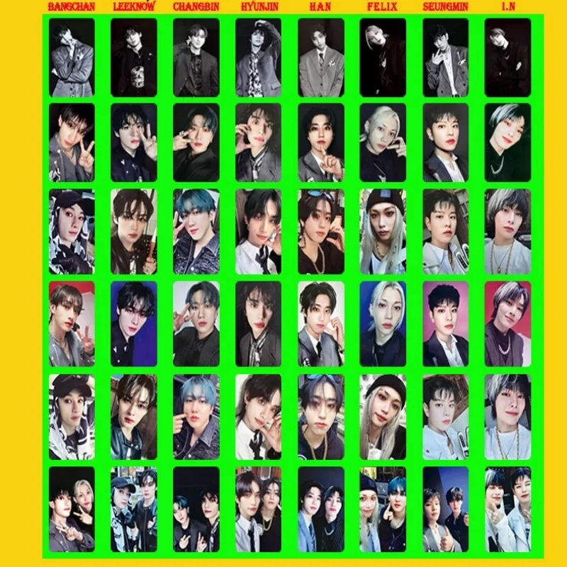 

Карточка-сувенир Stray Kids: альбом HOP в сочетании с синглом SKZOO HOP HIPTAPE, маленькая, милая, для коллекционирования, платежная карта с изображением артистов группы