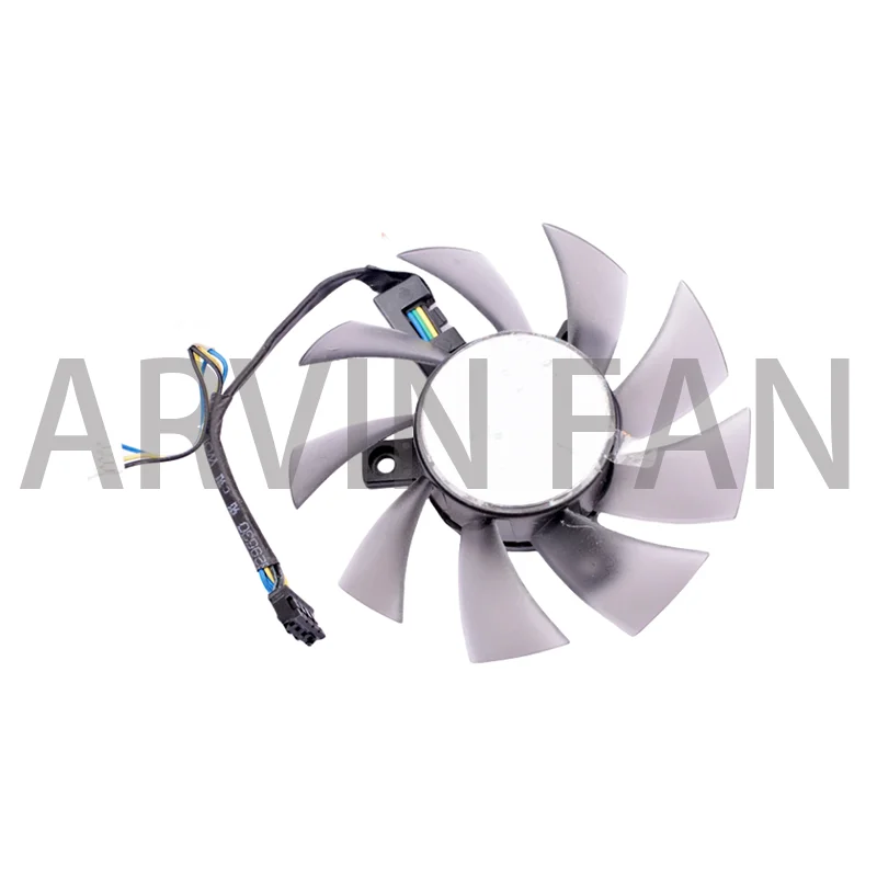 Brand New Original FD8015H12S 12V 0.32A Diameter 75mm Mounting Hole 39mm 4 Lines Sapphire AMD Graphics Cooling Fan