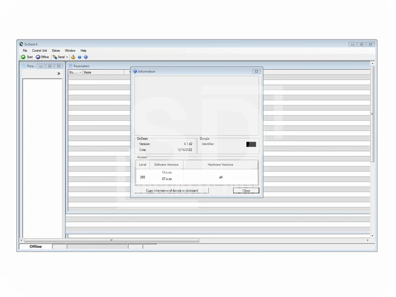 SpecDiag Heinzmann DcDesk6 DC6 6.1 Diagnostic Service System+USB Dongle