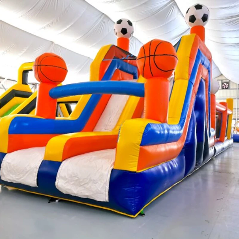 Inflatable Obstacle Toys Kids Playground Exercise Inflatable Toys Includes Free Blower