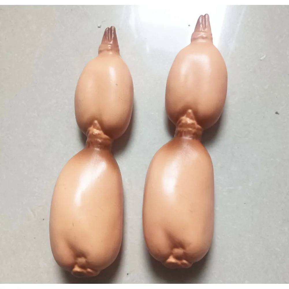 

2PCS Plastic Lotus Root Model For Fake Food For Photography Display Window Setup Decor Beige 23cm Simulated Vegetable Realistic