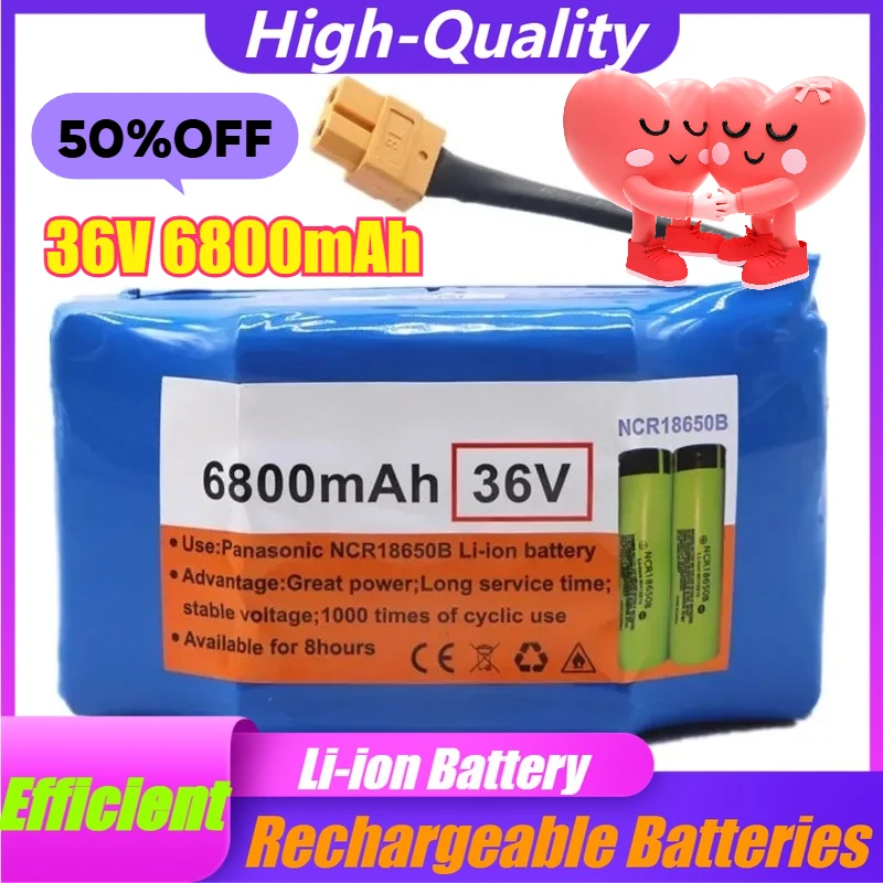 

Twist Car Battery 36V 6800AH 10S2P Lithium Battery Pack 18650 Power Battery