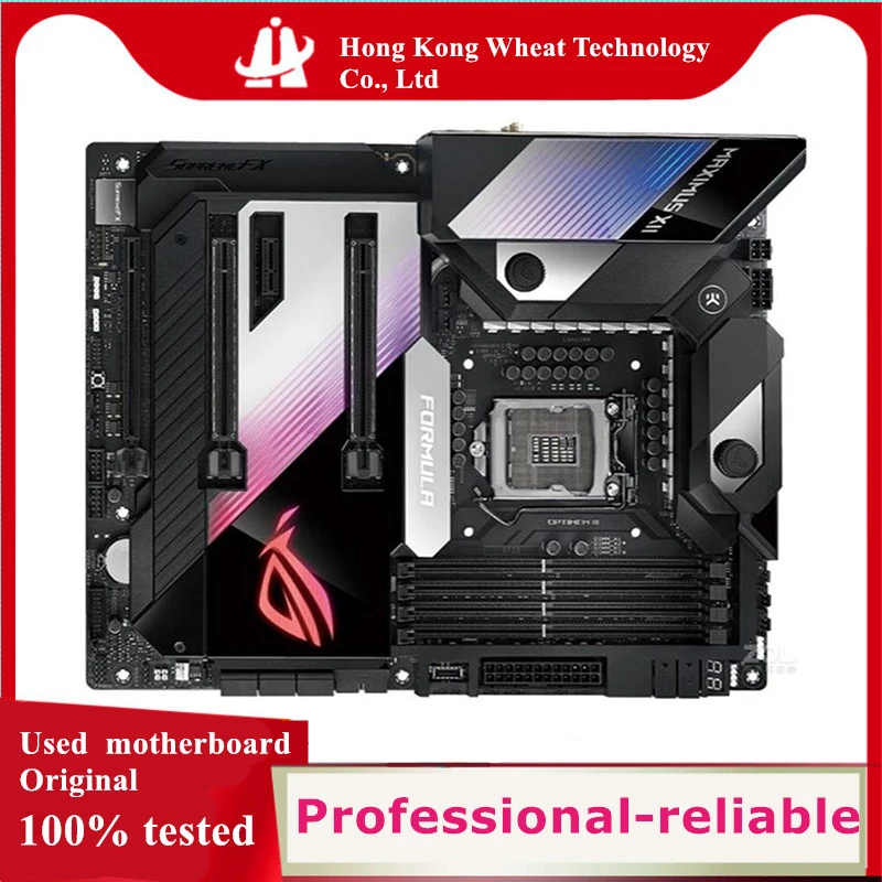 Intel For Z490 ROG MAXIMUS XII FORMULA motherboard Used original LGA 1200 DDR4 128GB M.2 NVME USB3.0 SATA3 Desktop Mainboard