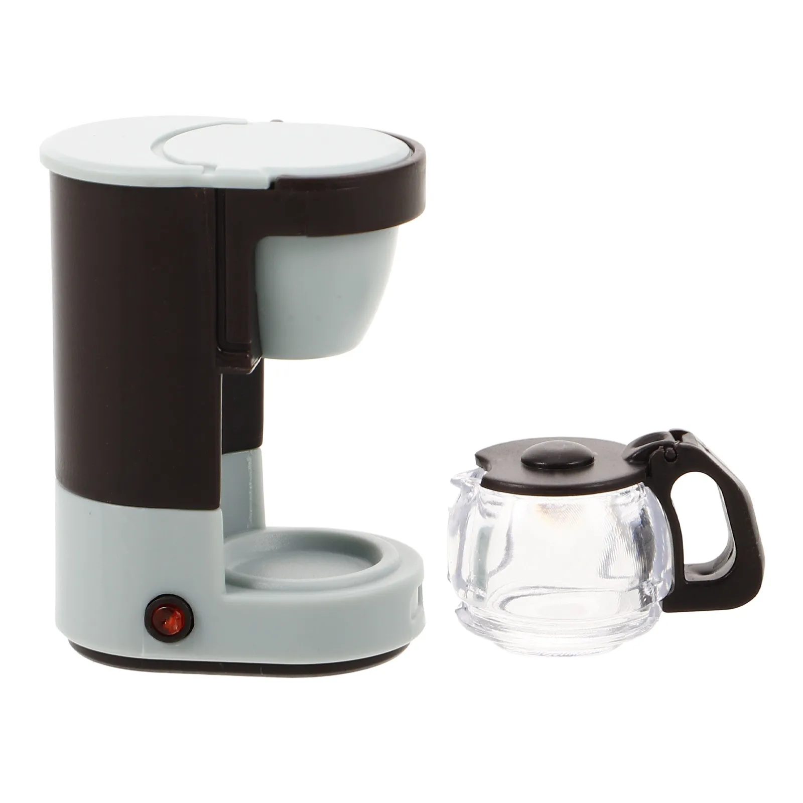 

Miniature Dollhouse Coffee Maker Realistic Tiny Kitchen Appliance for Miniature Houses Decor Home Display Coffee