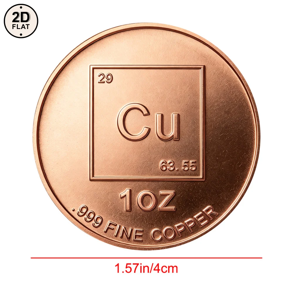 1pc Japanese Samurai Bushido 1oz .999 Fine Copper Challenge Coin Samurai Warrior Collectible Medal Souvenir Gifts for Art Fans