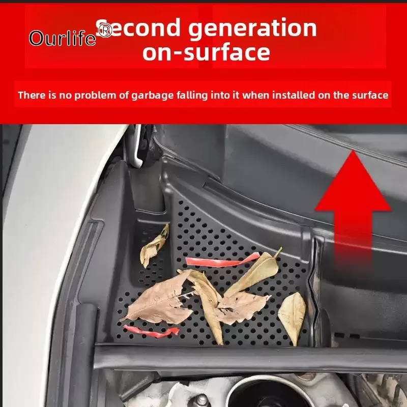 For Toyota RAV4 XA60 2026 2027 Engine Compartment Filter Cover, Anti-Clogging Mesh Cover, Engine Bay Protection Accessories