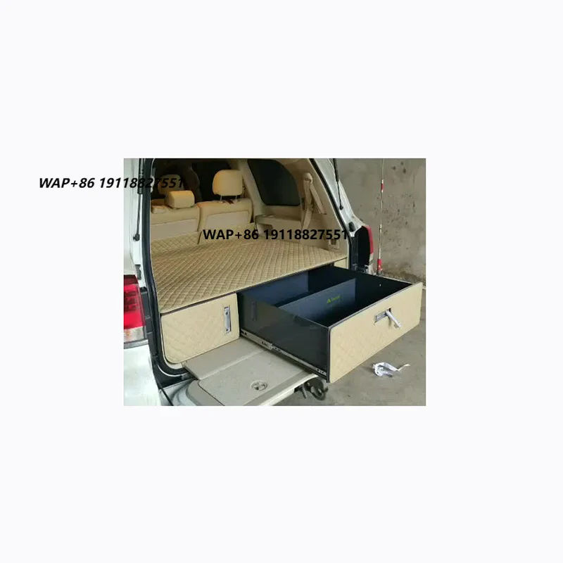 Trunk Storage Box Suitable for  Land Cruiser LC100 LC200 Car Drawer Storage Box Interior Modification Accessories