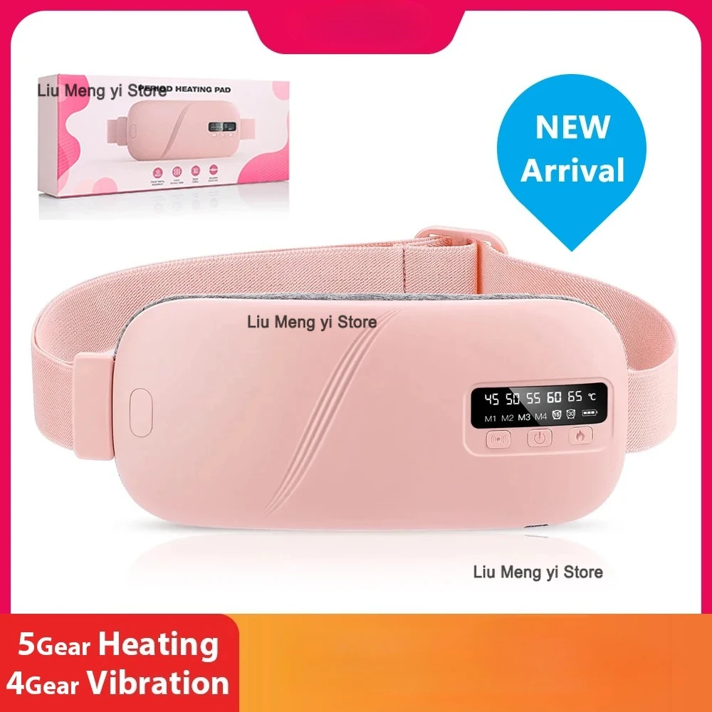 منصات التدفئة الحيض النسائية فعالة الساخن ضغط فترة الإغاثة حزام قابلة للشحن ساخنة الخصر مدلك هدايا للإناث #1