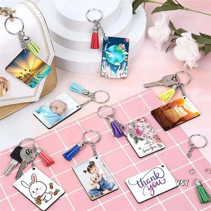 

Sublimation Keychain Blanks Bulk, Set Of 120 Sublimation Keychain Blanks Set With Tassels, Keychain Circle, Keychain