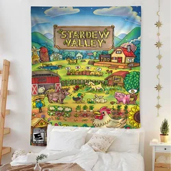 Game Stardew Valley DIY Wall Tapestry for Living Room Home Dorm Decor Wall Art Decor