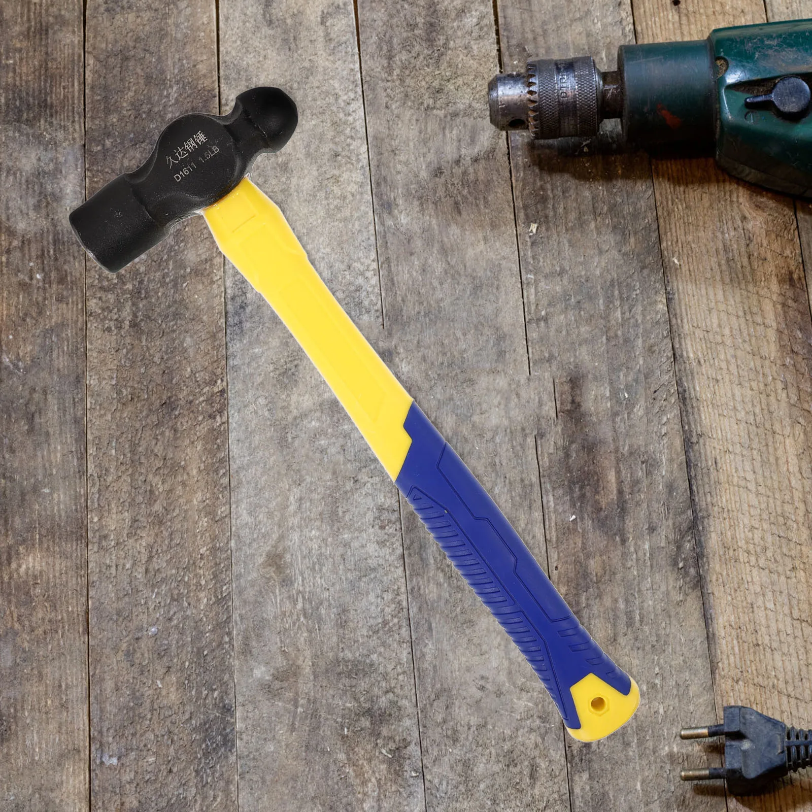 

Ergonomic Ball High-Carbon Steel Household Carpenter Multi-Use Durable Framing Hammer Comfort Grip Long-Lasting Nailing for Home