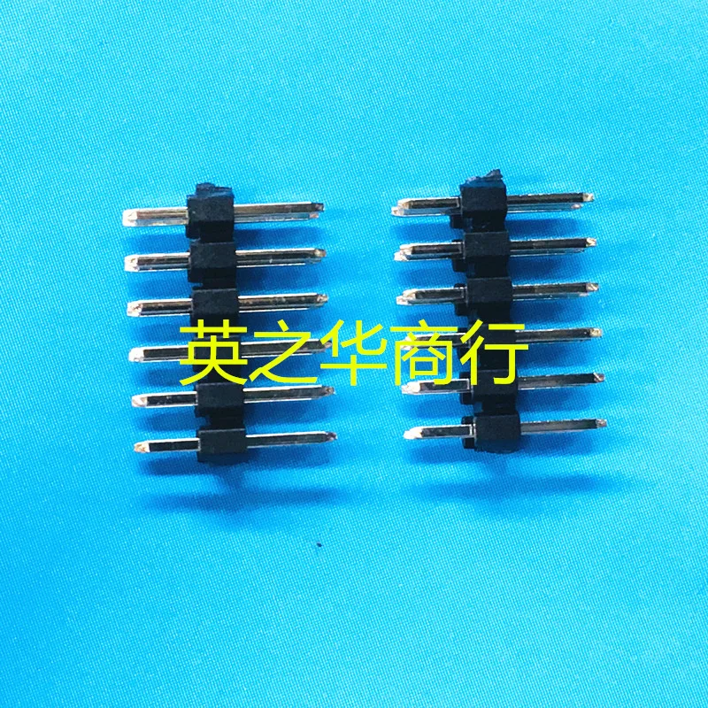 

50 шт. оригинальные новые 2*3/6/16/25/40P двухрядная игла 2,0 мм патч двухрядная игла SMT прямая игла 180 градусов