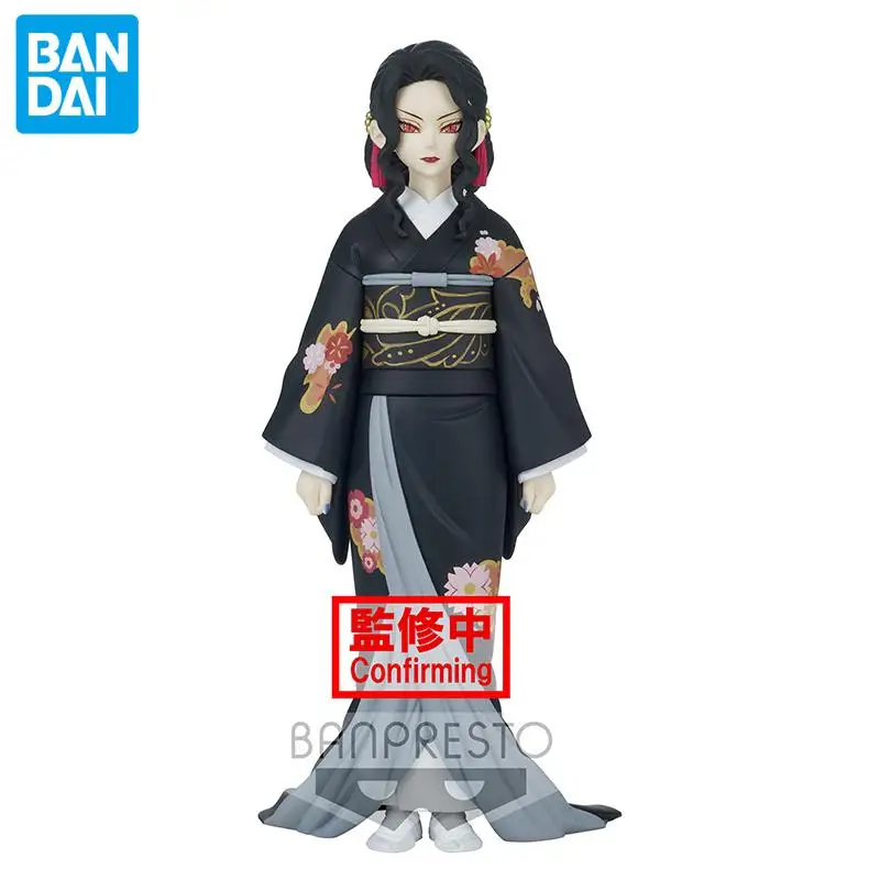 In Stock Bandai Genuine Original Banpresto Demon Slayer Kibutsuji Muzan 17Cm Anime Action Figure Model Toys for Boys Girls Gifts