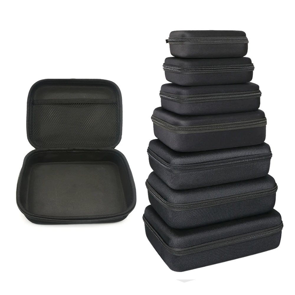 Hard Storage Tools Case For Store Electric Drill and Tool Sharpeners Zipper Storage Bags Shockproof Case Organizer Box Eva Bag