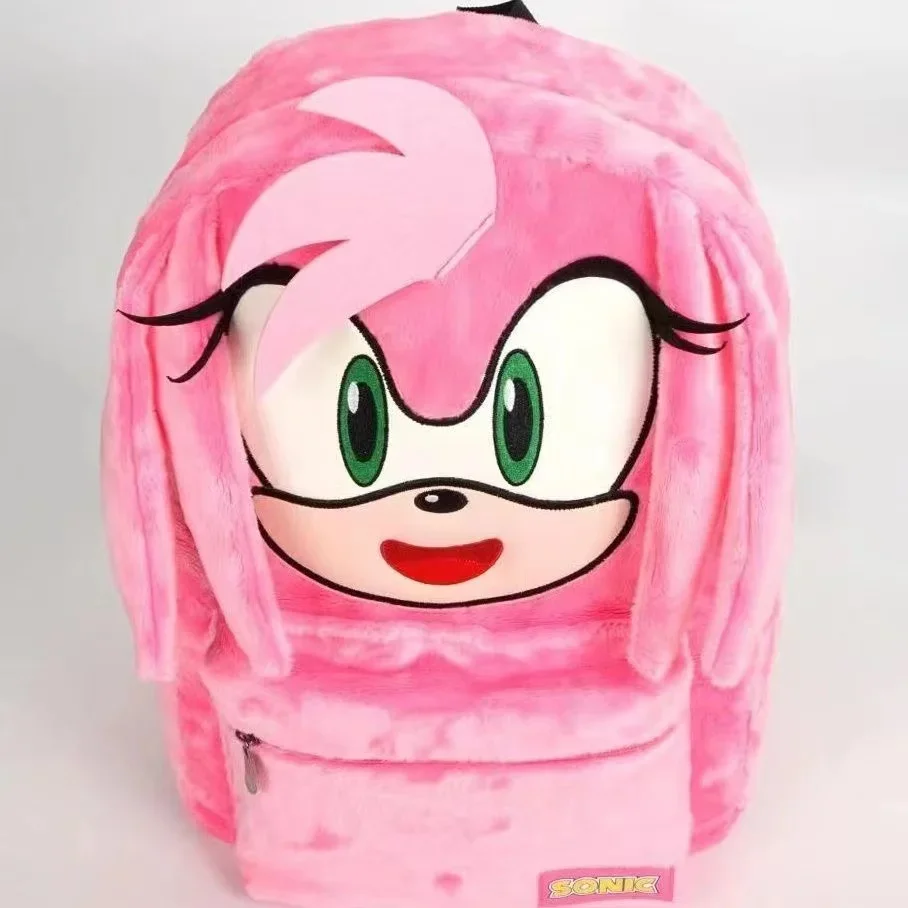 2022 Anime Knuckles the Echidna Miles prewer plecak pluszowe zabawki gra dzieci tornister Cartoon torby podróżne prezenty dla dzieci