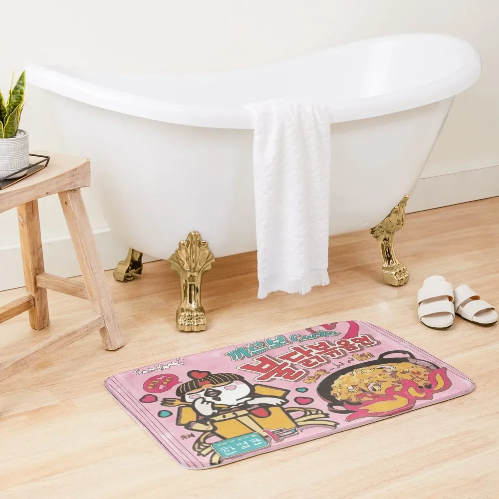 

Samyang Carbonara Bath Mat Bathroom Accessory Water Absorbent Carpet Anti Slip Mat