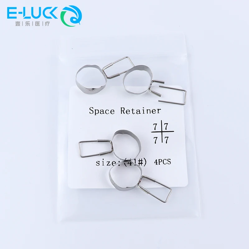 

Dental Space Retainer Stainless Steel Orthodontic Molar Bands Prewelded Buccal Tube First Molar Dentist Materials 32#-41#