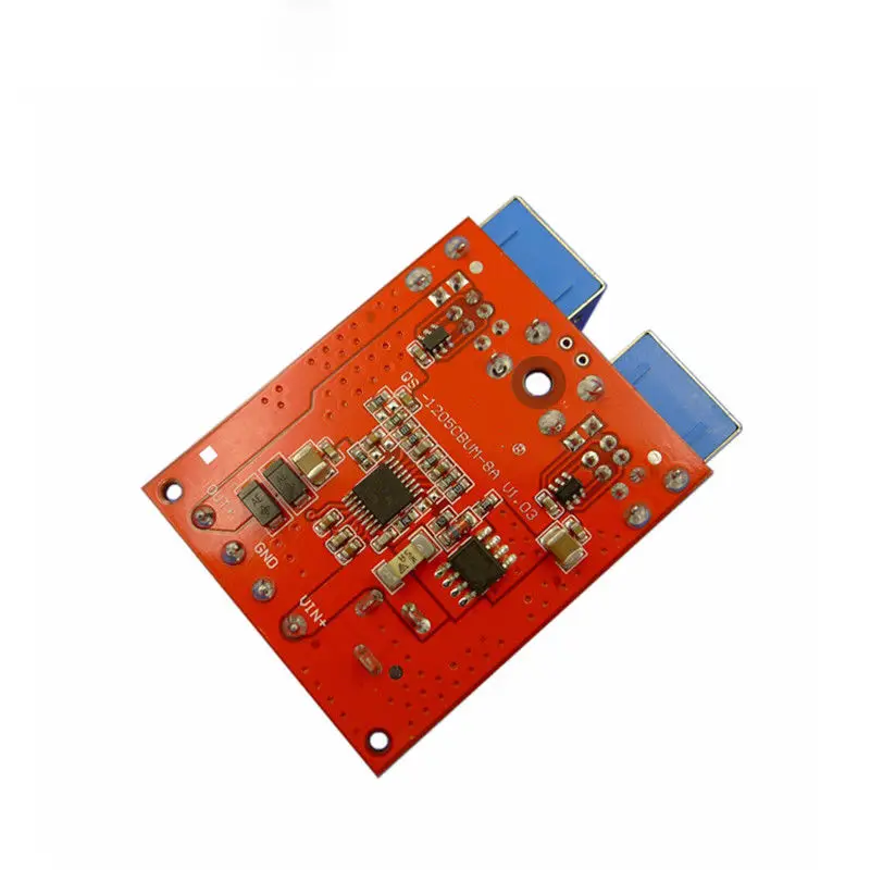8A 40W DC-DC 8V-35V 12V 24V 5V 전원 벅 컨버터 모듈 4 허브 USB 자동차 충전 배터리 충전기 모듈