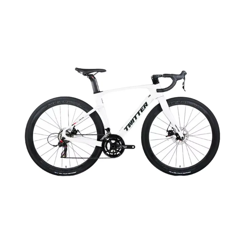 

Full Internal Routing Carbon Fiber Road Bike 24-Speed Off-Road Disc Brake Racing Quality Carbon Ordinary